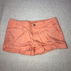 orange shorts
